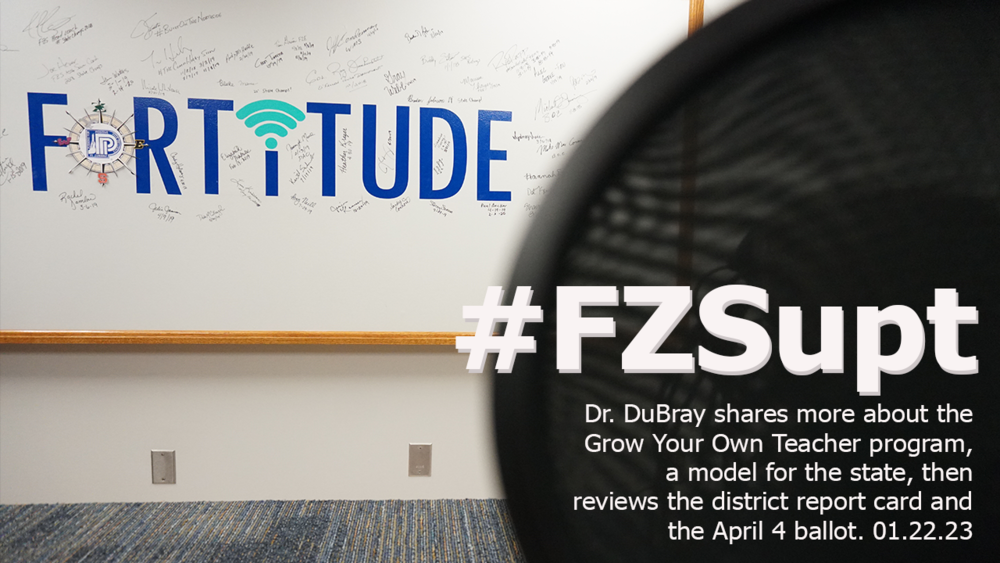 FORTiTUDE podcast: #FZSupt Update 1.22.23