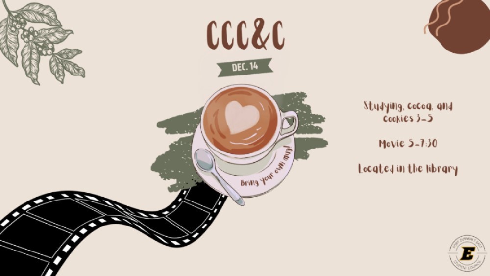 Cocoa, Cookies, Cramming & Chill on 12/14 3-7:30:00