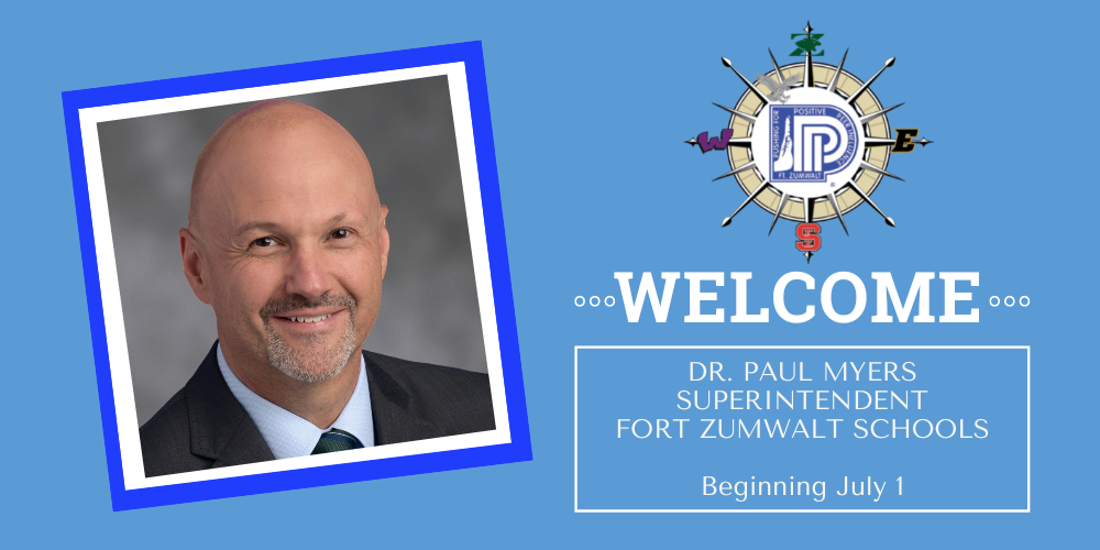 Welcome Dr. Myers, Superintendent