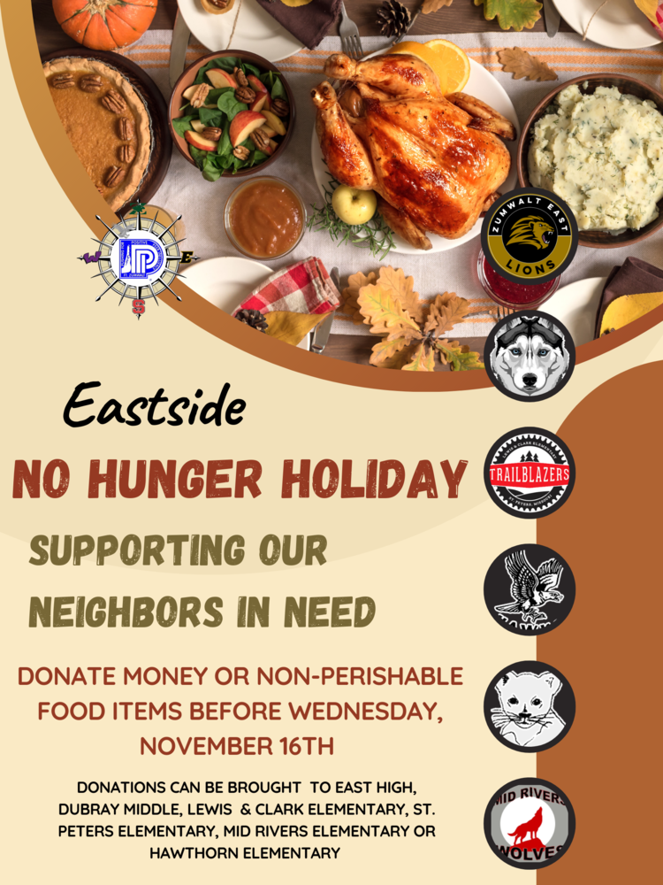 Flyer for No Hunger Holiday