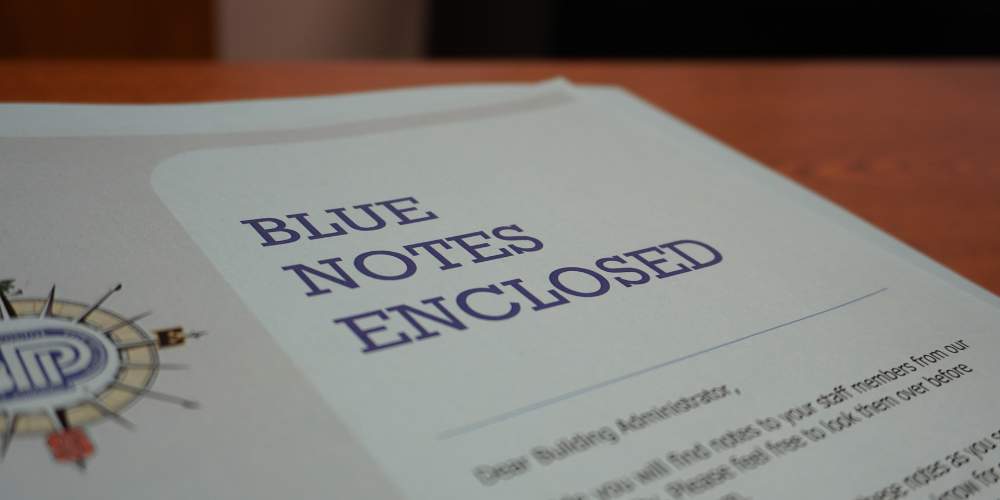 Celebrate FZ Staff send a Blue Note