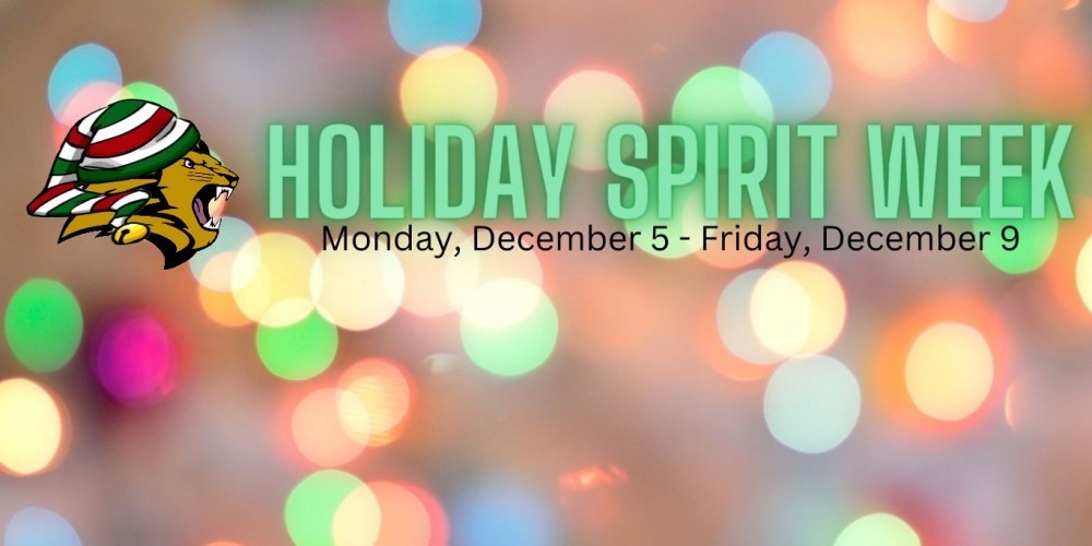 Holiday Spirit Week, Dec 5 - Dec 9