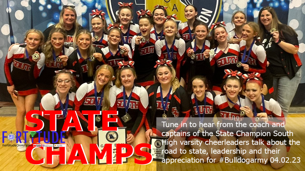 FORTiTUDE podcast FZS cheer STATE CHAMPS! JL Mudd Elementary School