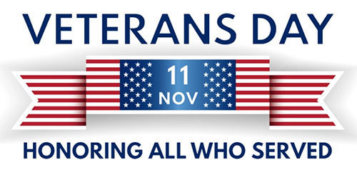 Veterans Day graphic November 11