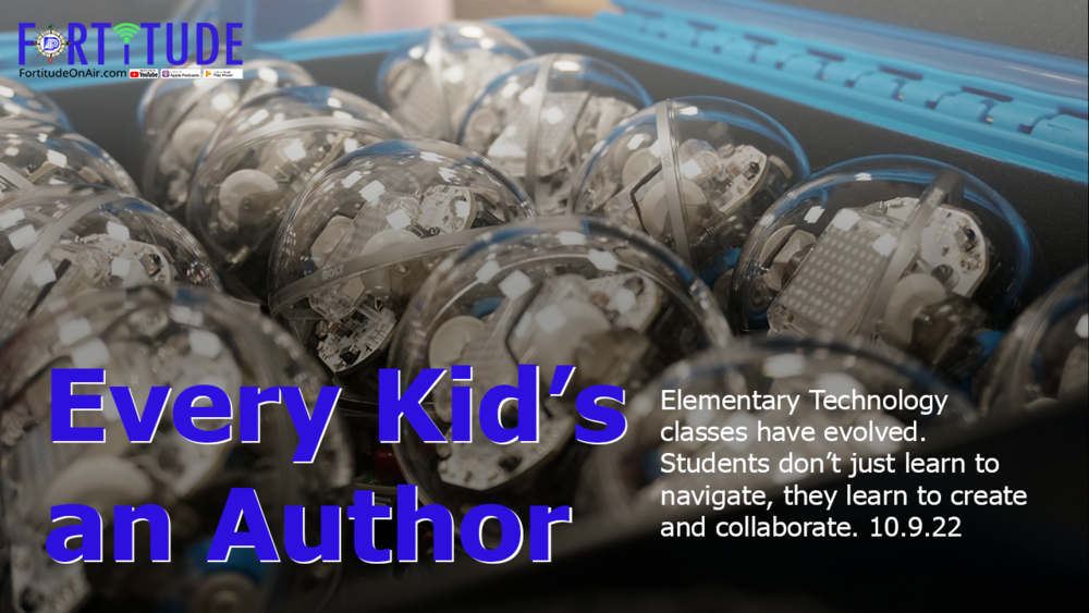 FORTiTUDE podcast: Every Kid's an Author