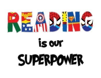 Reading is our super power 
