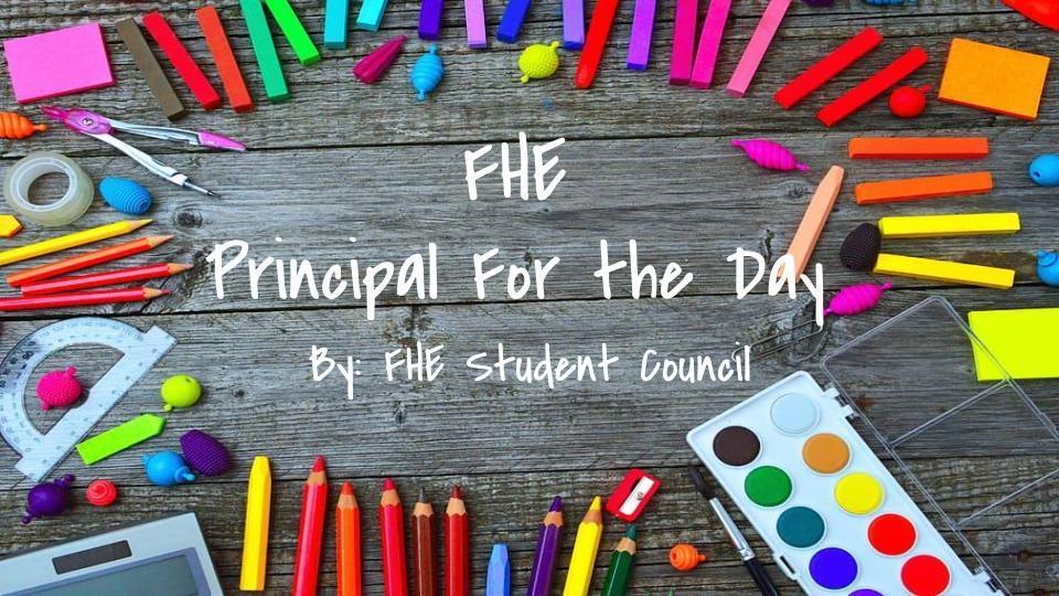 Principal for the Day graphic