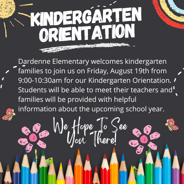 Kindergarten Orientation