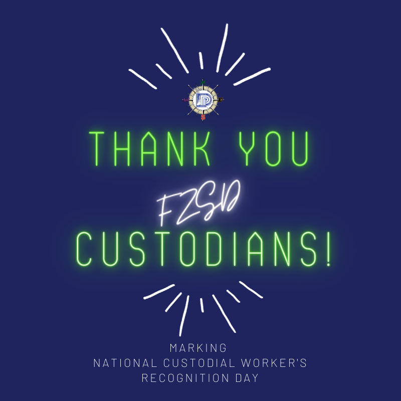 Thank you FZSD Custodians!