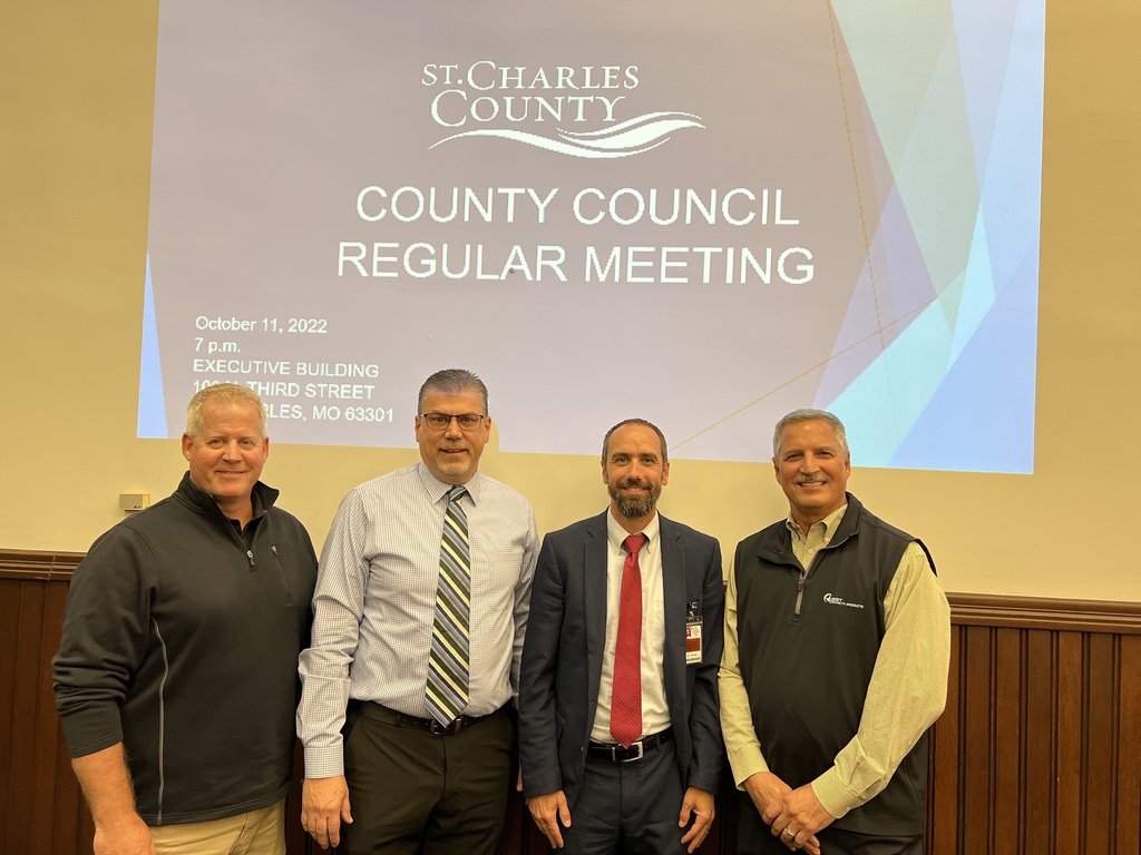 Teachers and Industry leaders present to St. Charles County Council