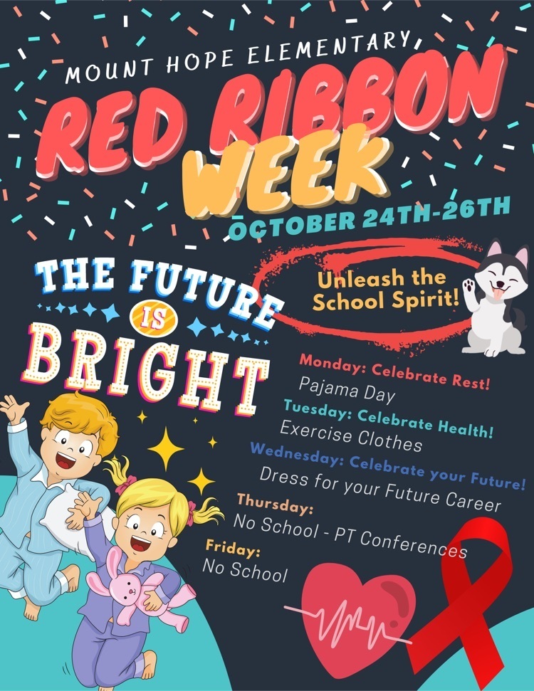 red ribbon week flyer 