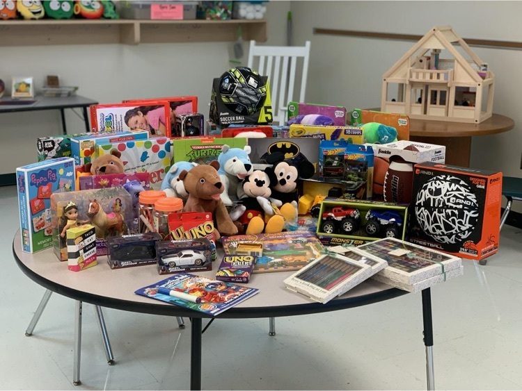 toy drive collected items image