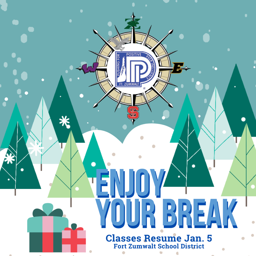 Enjoy your break. Classes resume Jan. 5.