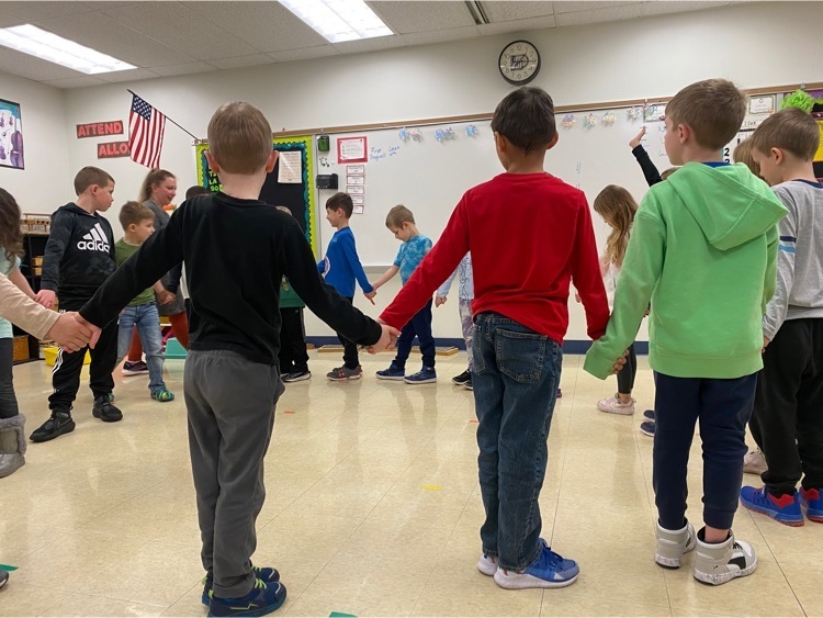 Students move to the beat in music class