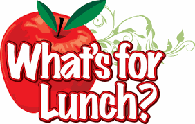 What's for lunch graphic